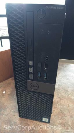 Dell PC with 2 Monitors, Keyboard, Mouse