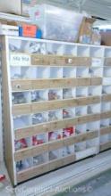 Lot Of Various Cabinetry/Drawer Doorknobs & Pull Handles with Display Case