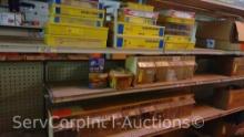 Lot Of Compartment Boxes & Tip Out Bins Containing Automotive Terminals, Appliance Terminals, Wire