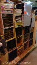 Lot Of Approximately 15 Compartment Trays & Boxes