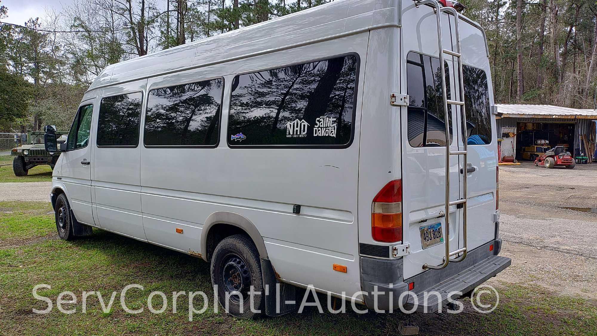 2004 Dodge Sprinter 2500 Van, VIN # WD5PD744145706736