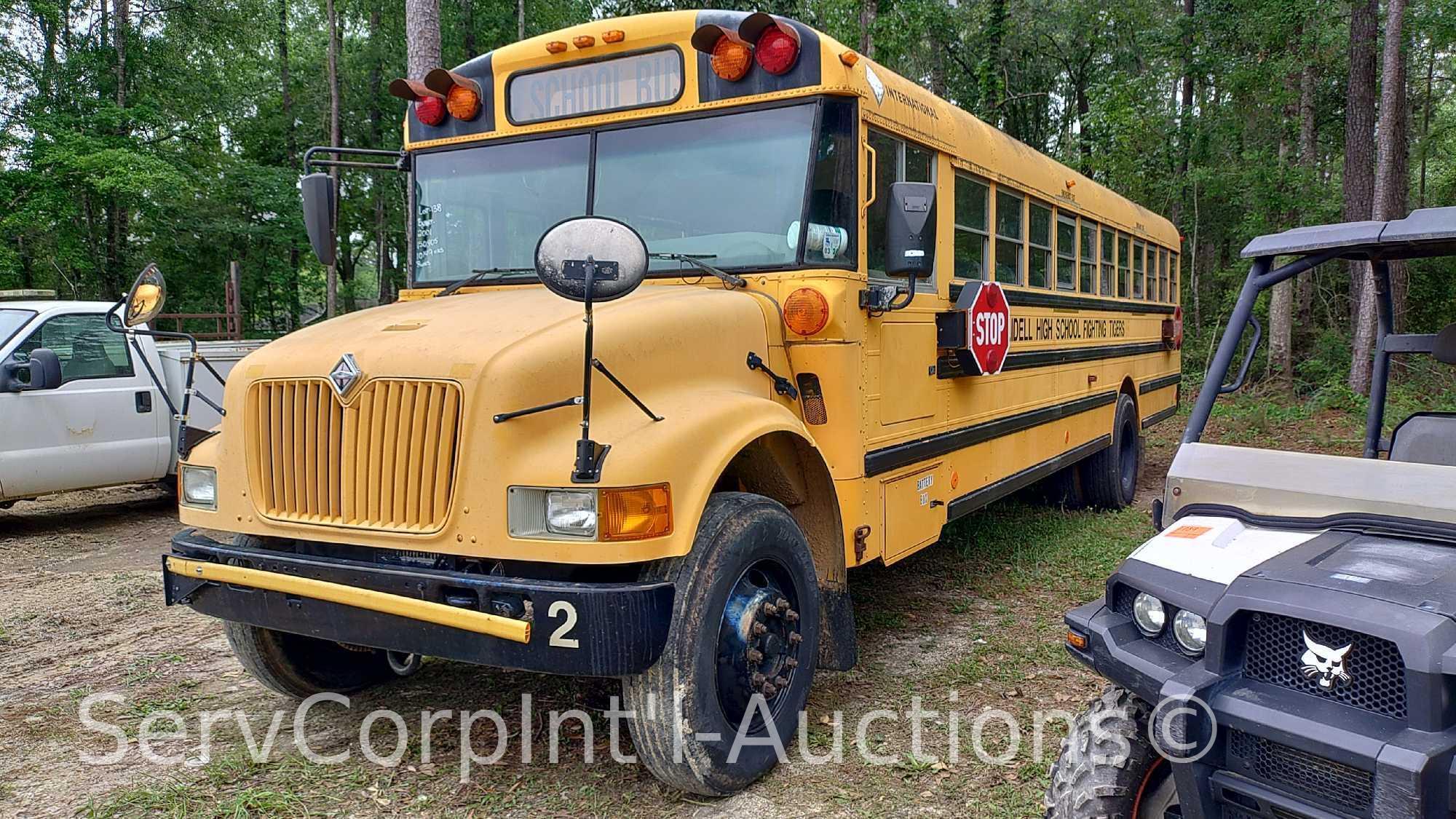 2001 International 3000IC School Bus, VIN # 1HVBRABN41A913167