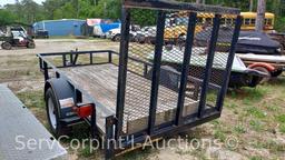 2006 Falcon 10' Utility Trailer VIN: 432SA101761013018 - No Paperwork "PARTS ONLY"