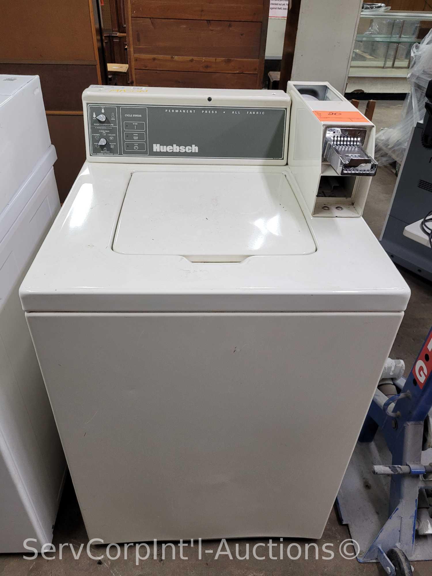 Huebsch Coin Operated Top Load Commercial Washer