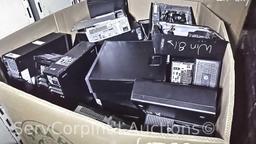 Lot on 4 Pallets of Various PC Towers, Printers, Keyboards (Seller: St. Tammany Parish School Brd)