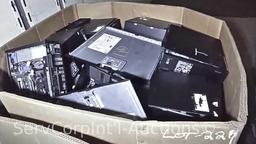 Lot on 4 Pallets of Various PC Towers, Printers, Keyboards (Seller: St. Tammany Parish School Brd)