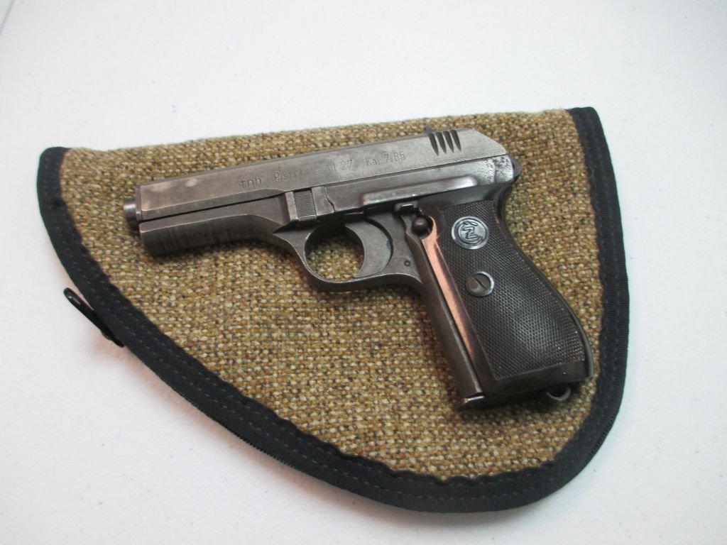 A-5 WW11 Nazi German CZ Model 27 fnh 7.65 Caliber pistol.