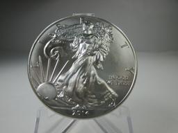 jr-20 2014 American Silver Eagle in GEM BU Condition