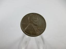 t-13 1935-D XF Lincoln Wheat Cent