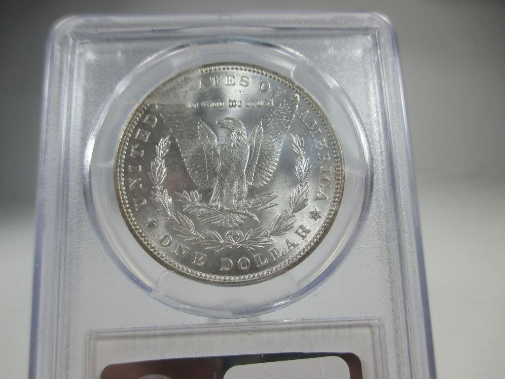 g-2 1887 PCGS Graded MS-64+ Morgan Silver Dollar