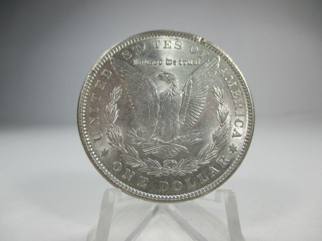 v-22 UNC 1903-P Morgan Silver Dollar. Frosty luster and nice details