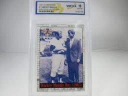 WCG GEM MT 10. 1997 Scoreboard #71 Mickey Mantle. Shoe box collection