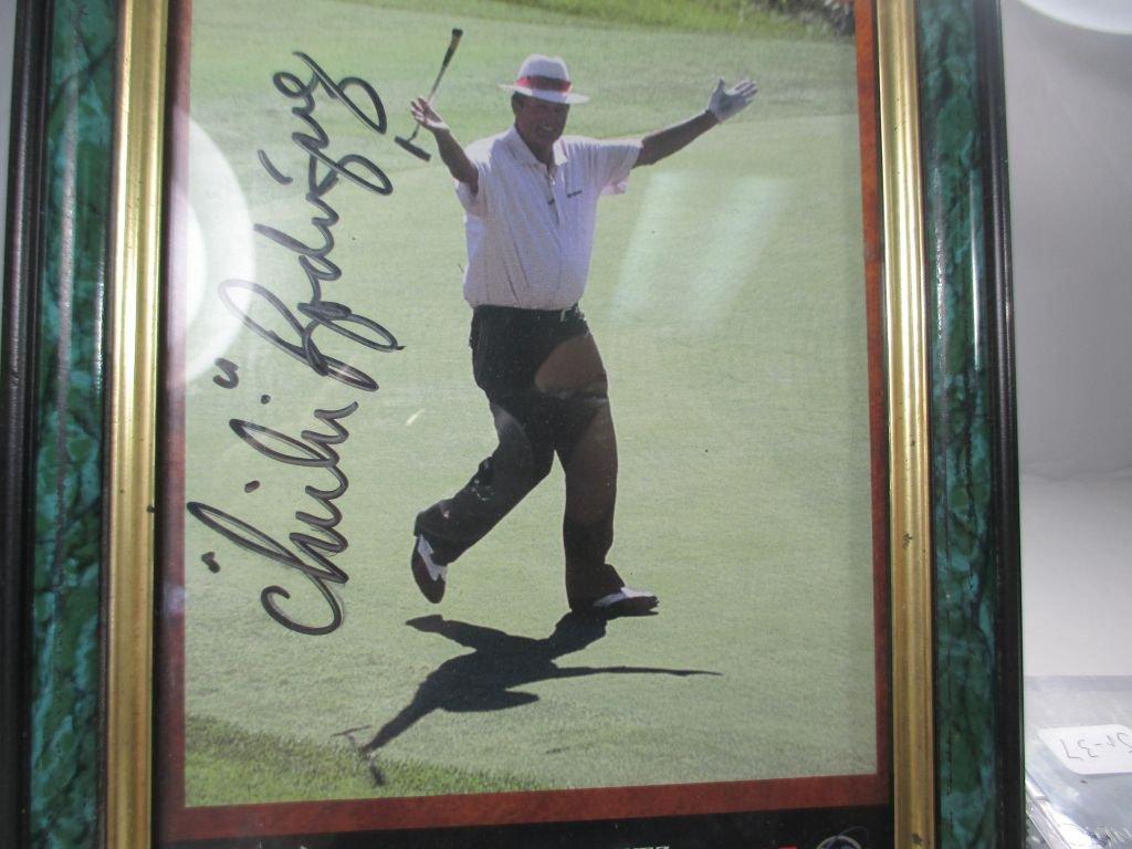 jr-37 Chi Chi Rodriguez Autographed Ball and Picture. With COA. Greats of Golf Challenge TPC Twin Ci