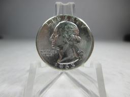 t-22 GEM BU 1963-P Washington Silver Quarter