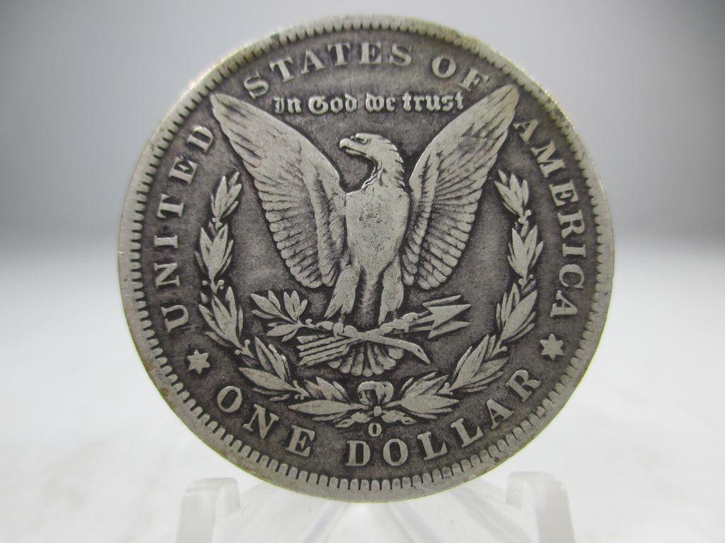 v-3 VF 1890-0 Morgan Silver Dollar