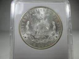 t-124 GEM BU 1885-0 Morgan Silver Dollar