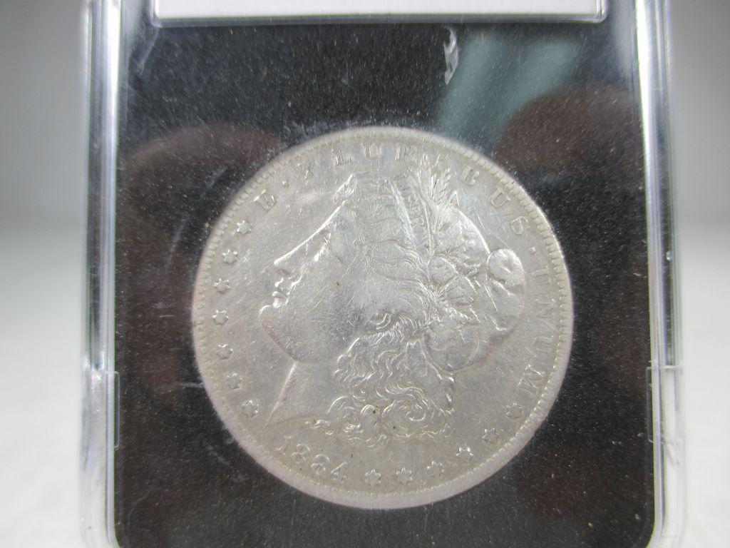 g-8 1884-S Morgan Silver Dollar