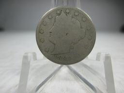 m-8 1889 U.S. V-Nickel