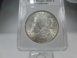 t-31 1900-P GEM BU Morgan Silver Dollar