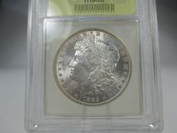 t-46 GEM BU 1885-0 Morgan Silver Dollar