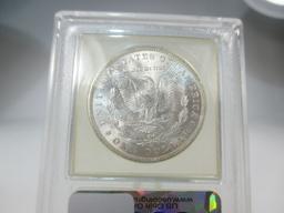 t-46 GEM BU 1885-0 Morgan Silver Dollar
