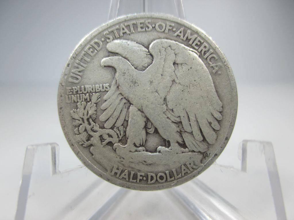 g-33 1936 Walking Liberty Silver Half Dollar