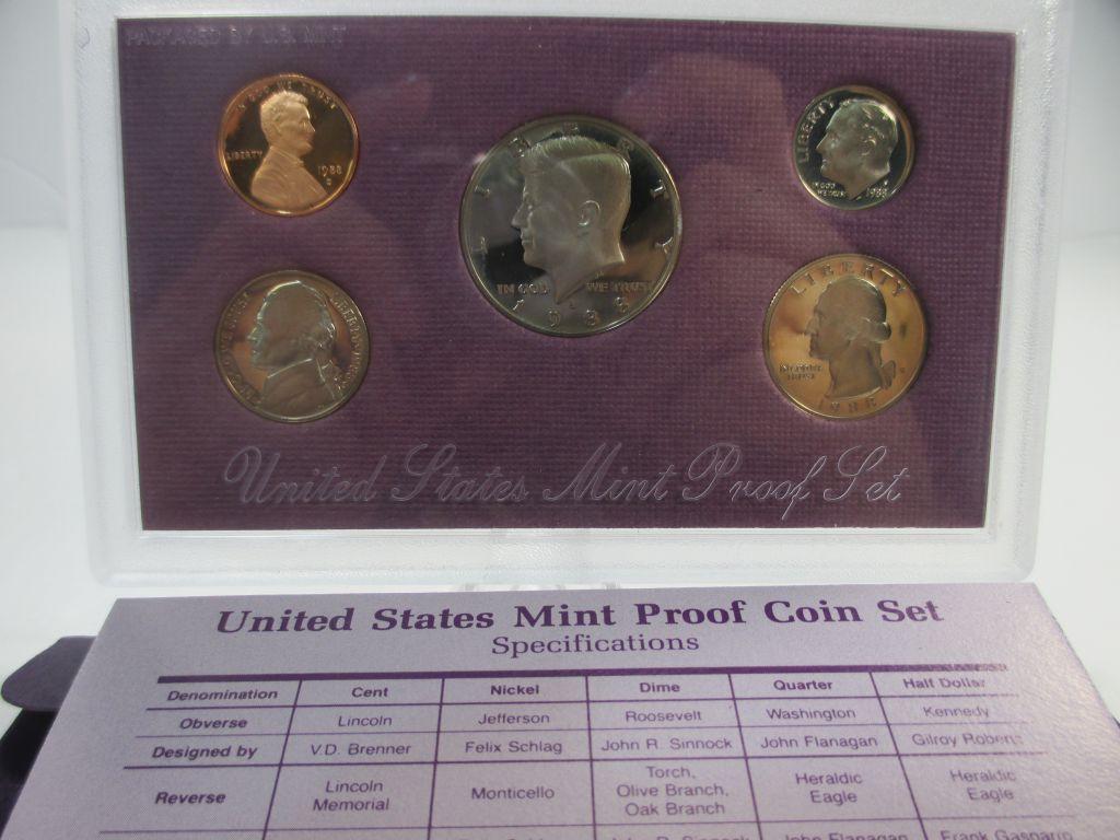 t-18 1988 US Proof Set in mint box