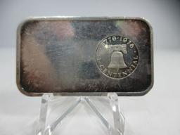 T-46 Rare 1976 Indian Head 1oz .999 Silver Bar