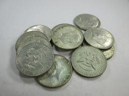 tj-7 13x 40% Silver Kennedy Half Dollars