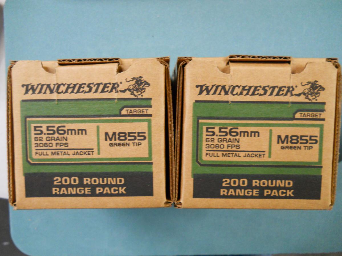 s-22 400 Rounds Winchester 5.56 62gr FMJ