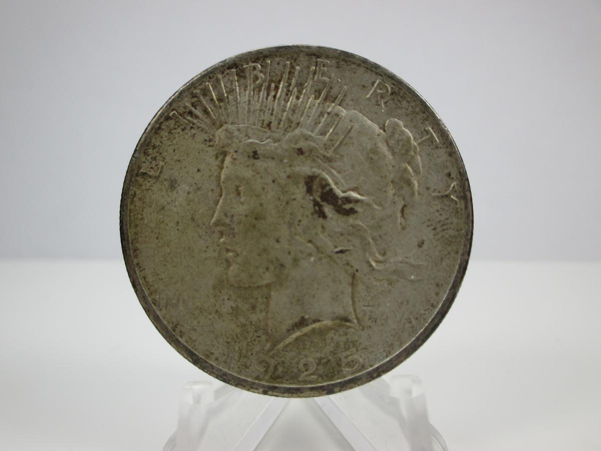 t-14 1925-S Silver Peace Dollar