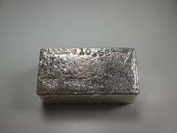 m-16 WSR "Loaf" 10.5 Ounce Poured .999 Silver Bar