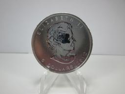 t-5 2012 Canada Cougar 1 Ounce .999 Silver Round
