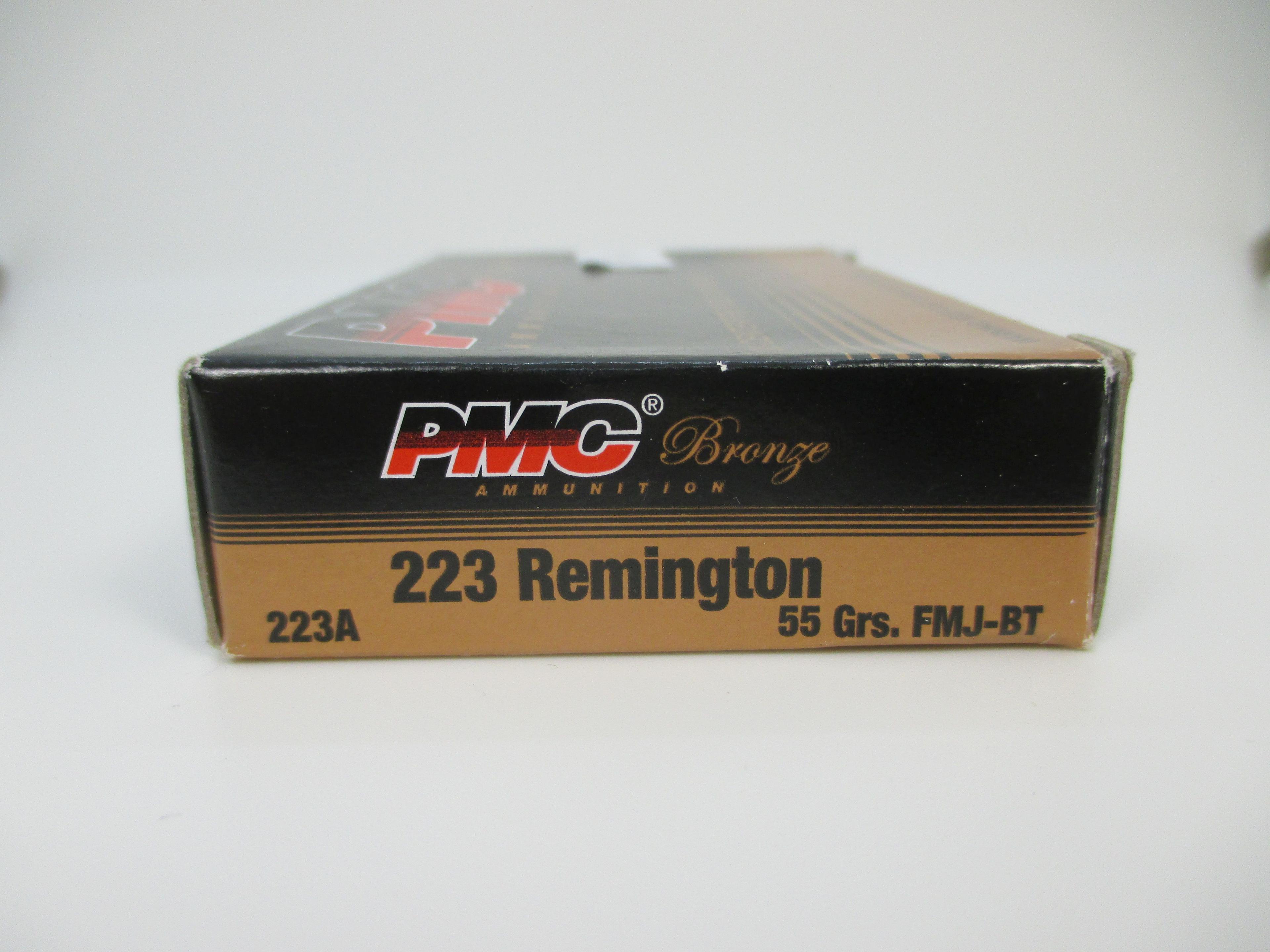 j-13 20 Rounds PMC Bronze 223 Remington 55gr FMJ-BT