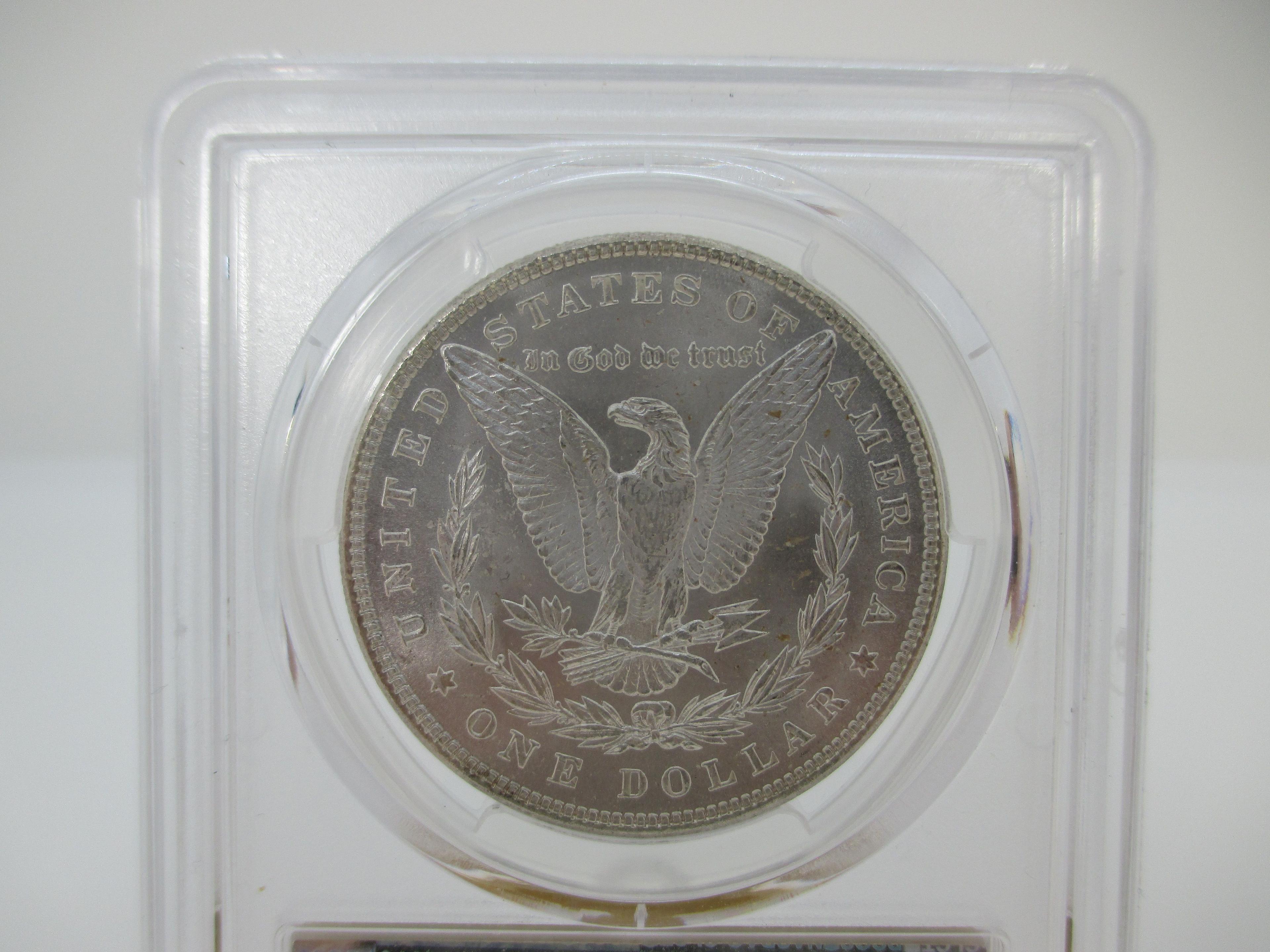 t-27 PCGS Graded MS64 1885 Morgan Silver Dollar