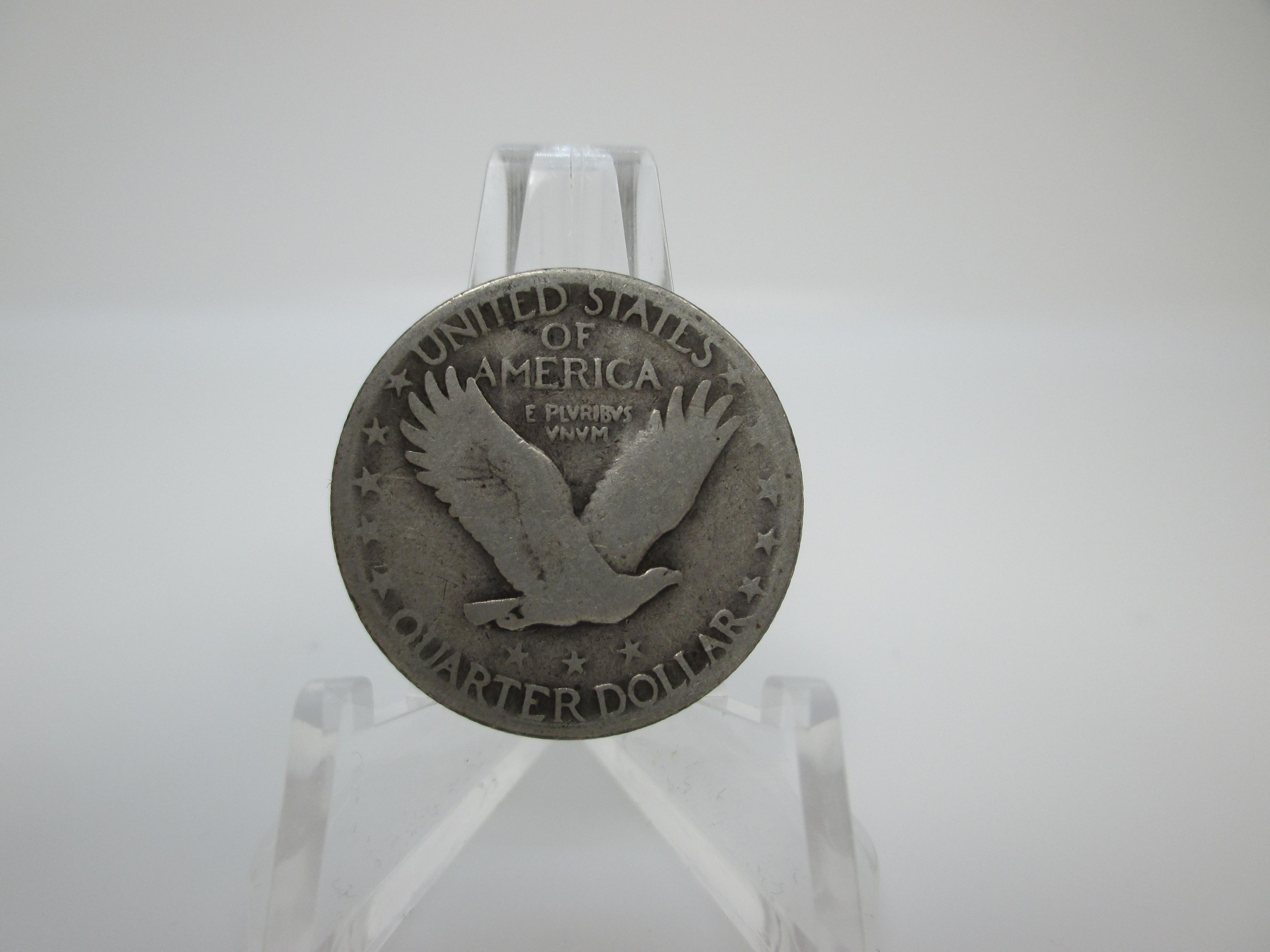 t-15 1929-D Standing Liberty Silver Quarter