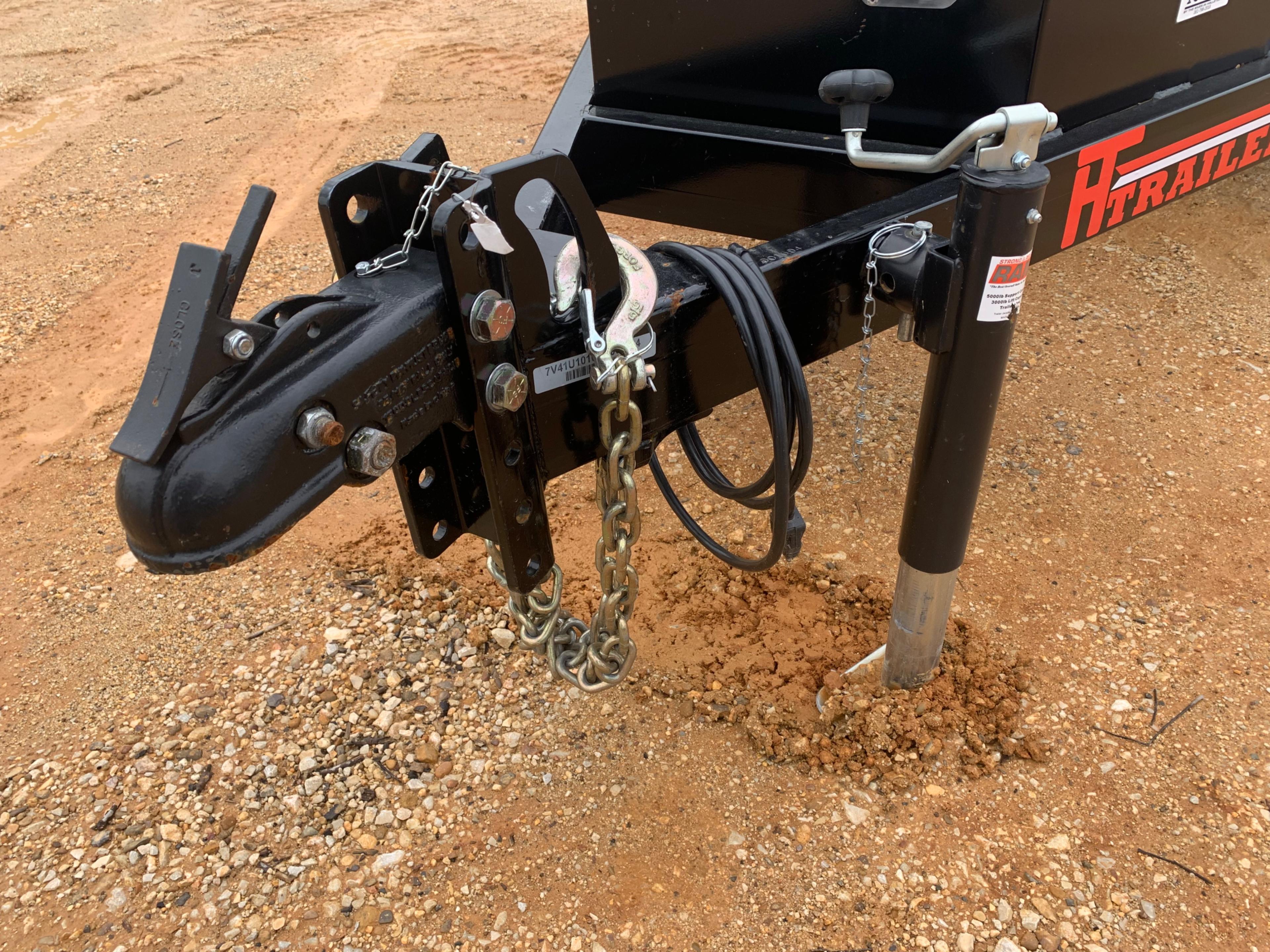 New HT 5' x 10' Welding Trailer W/ Bottle Holders & Lead Rack