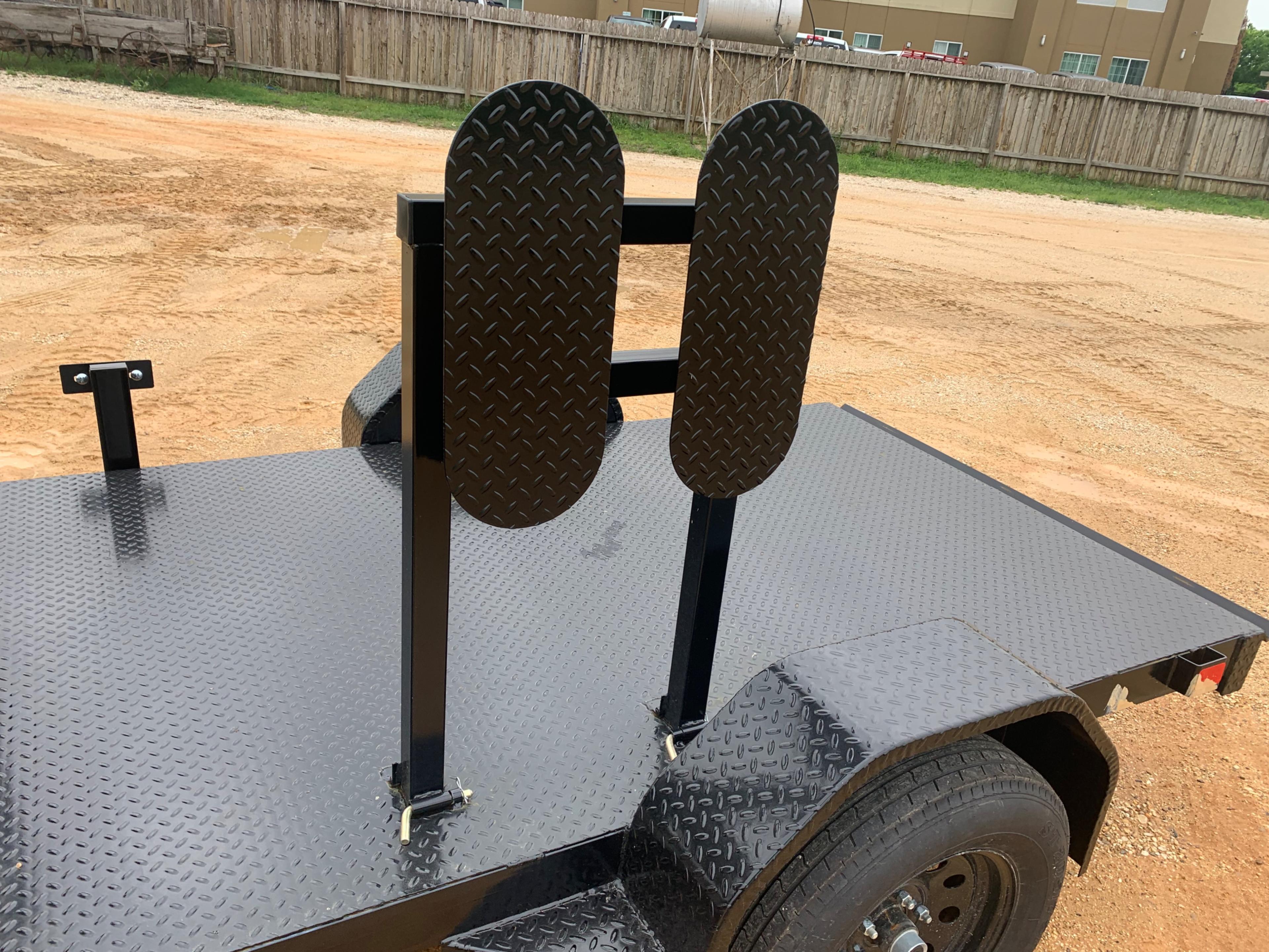 New HT 5' x 10' Welding Trailer W/ Bottle Holders & Lead Rack