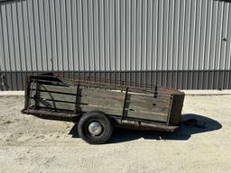 Single Axle Farm Trailer-  11'x4'