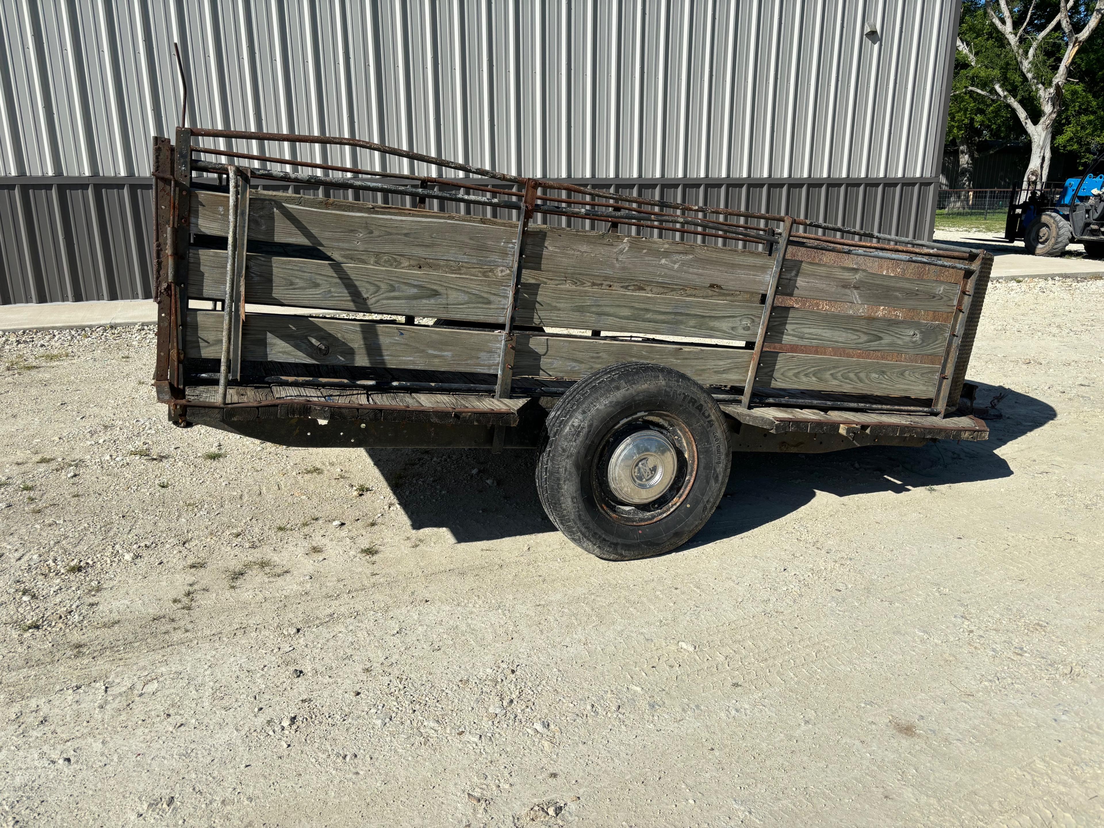 Single Axle Farm Trailer-  11'x4'