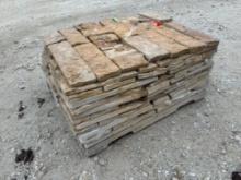 Pallet of Buff Lueders Sawn 4-8" Stone