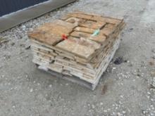 Pallet of Buff Lueders Sawn 4-8" Stone