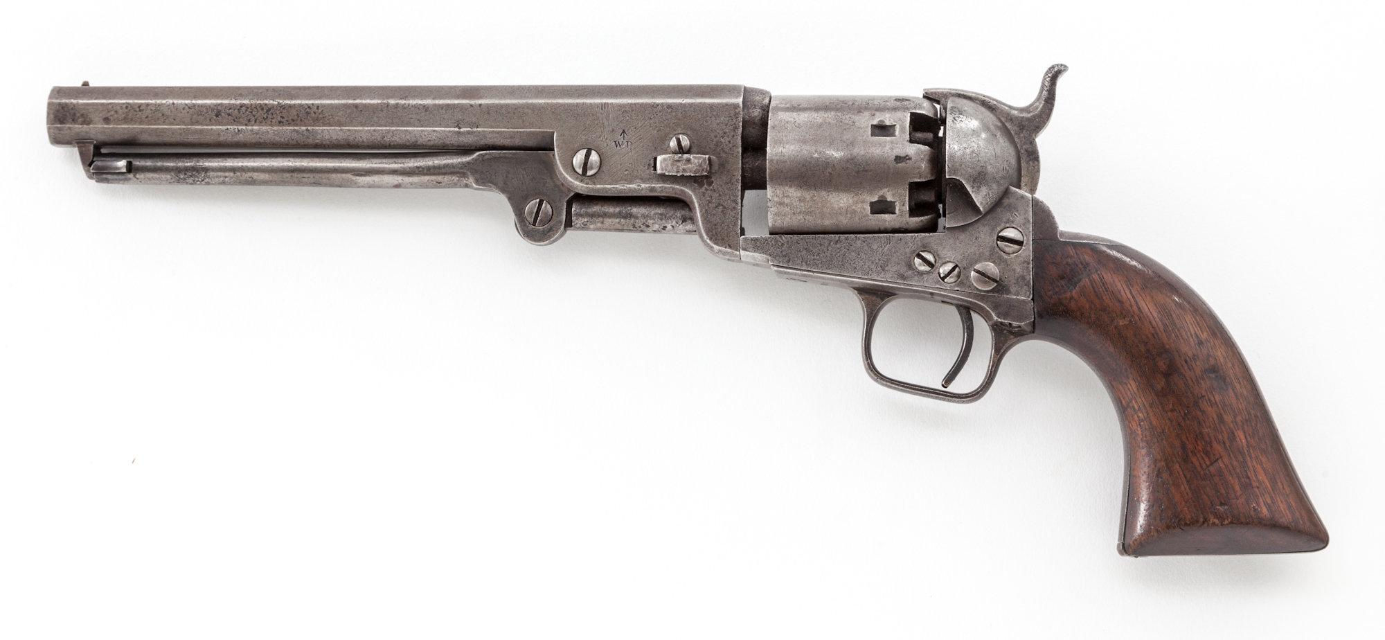 WD mkd Colt M.1851 London Navy Perc. Revolver