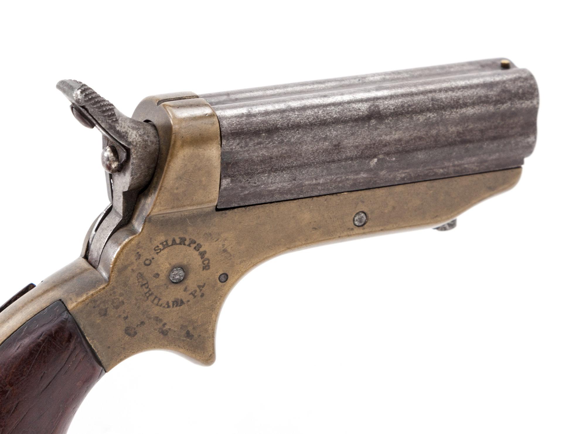 Sharps Model 1A Four-Shot Pepperbox Pistol