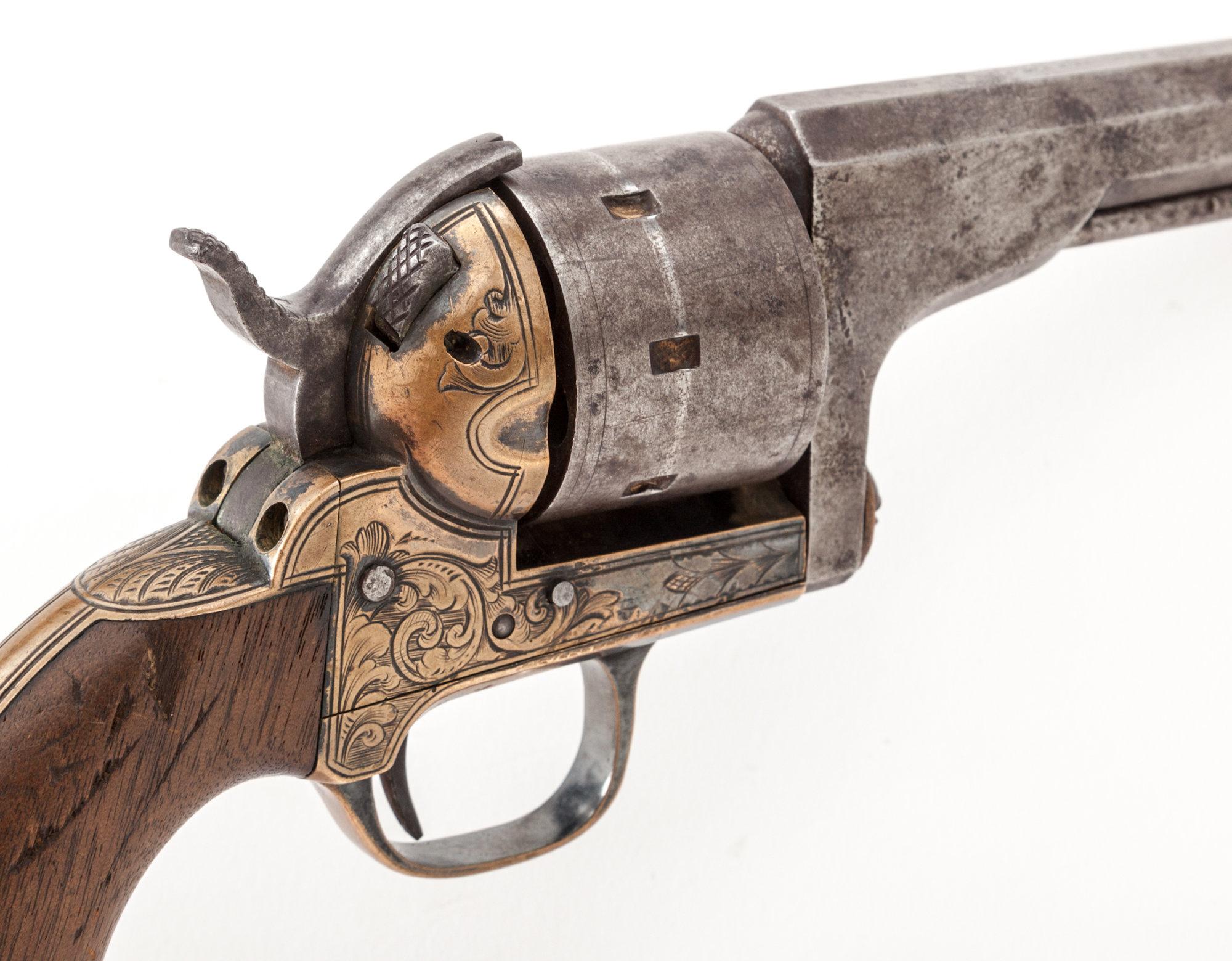 Moore's Patent Single Action Belt Revolver