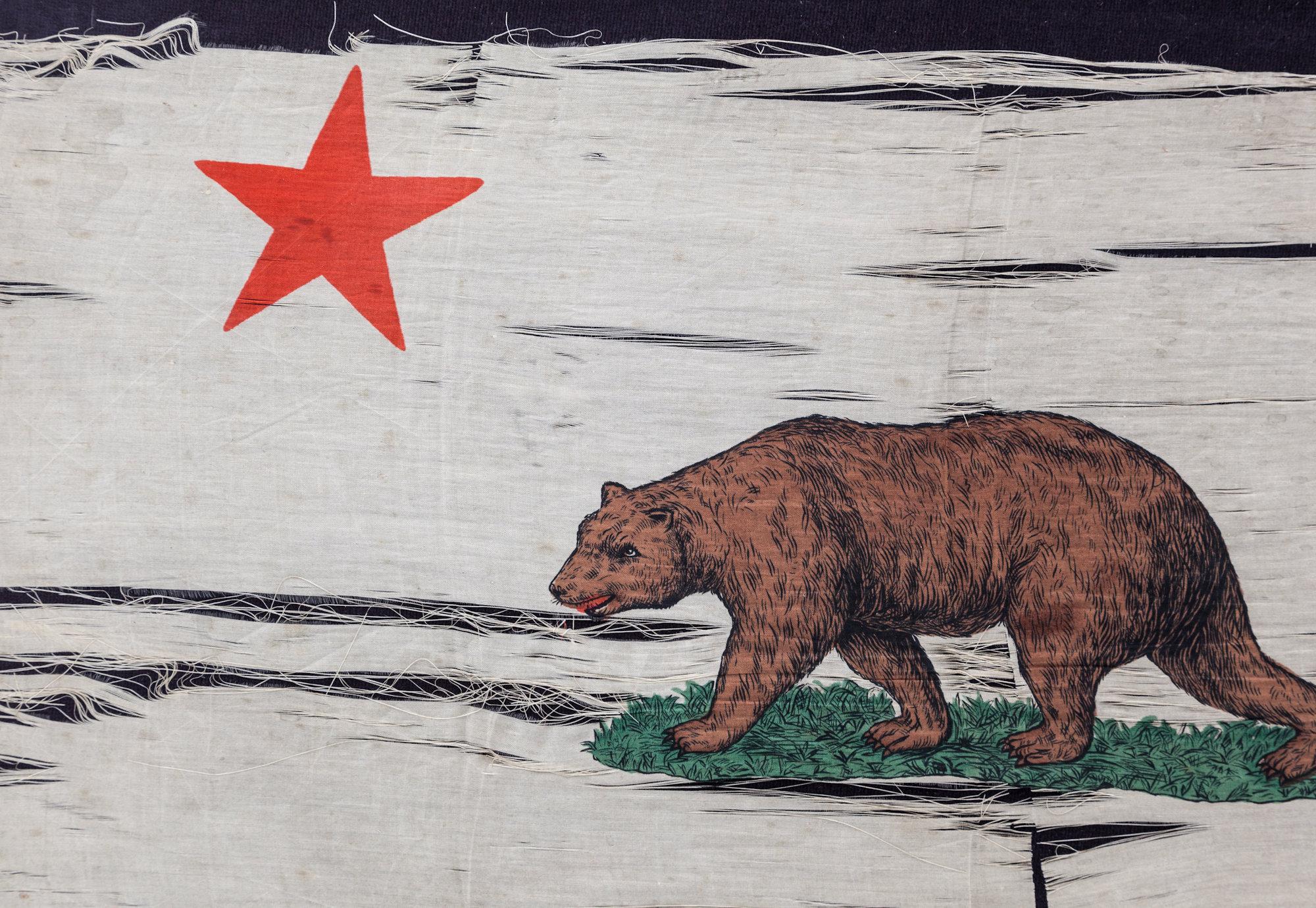 Vintage California Republic State Flag