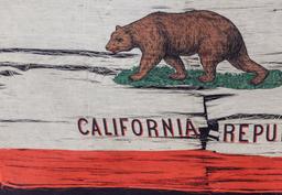 Vintage California Republic State Flag