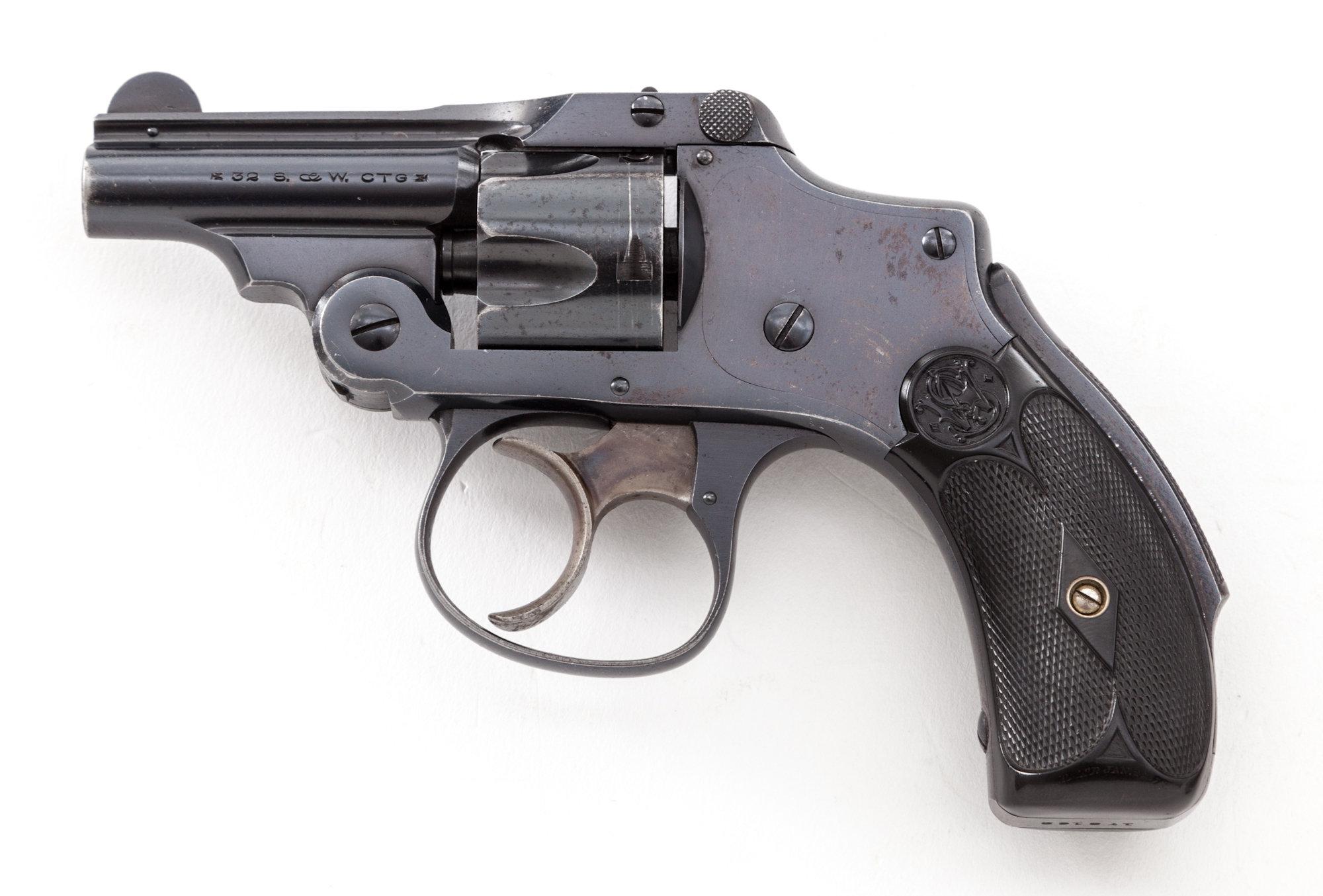 Rare S&W 3rd Model Safety Hammerless DA Revolver