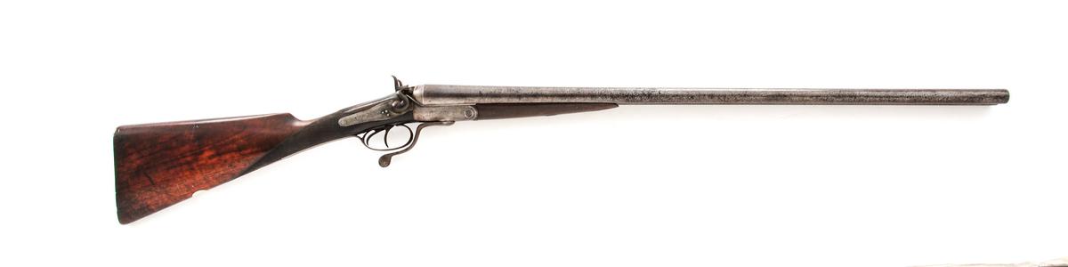 Early E. Harrison, London, SXS Hammer Shotgun