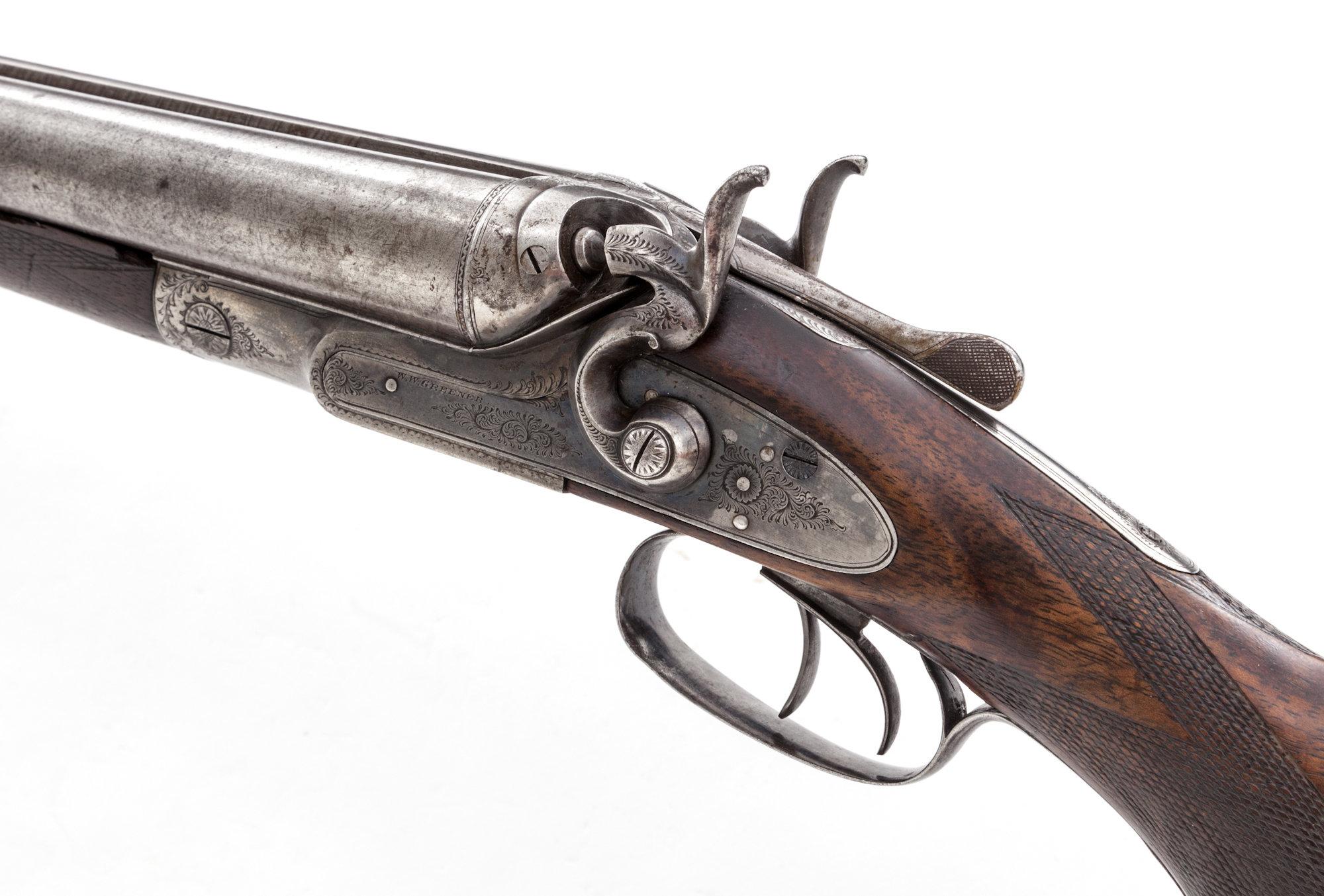 W.W. Greener Hammer Side-by-Side Shotgun